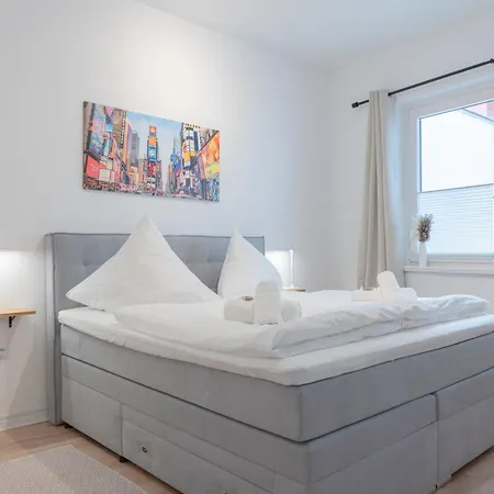 Modernes 4 Personen Zentral 56qm Wlan Gehobene Ausstattung דירה הנובר