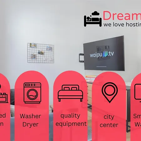 Modernes 4 Personen Zentral 56qm Wlan Gehobene Ausstattung Apartment *